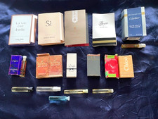 20 VINTAGE  INTERNATIONALE MARKEN DUFTPROBEN FÜR SAMMLER VITRINEN OBJEKT