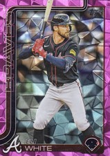 ELI WHITE TOPPS UPDATE PINK DIAMANTE FOIL BRAVES #US-189 2025 25