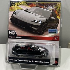 Hot Wheels Premium 1:43 Scale Porsche Taycan Turbo S Cross Turismo #11
