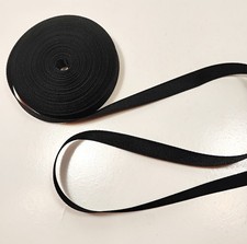 Offray Black Grosgrain Ribbon 3/8 inch wide x 10 yards, B10
