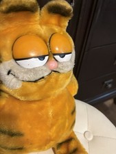 Garfield The Cat Vintage 10 Plush Stuffed Animal Toy by Fun Farm SF 1981
