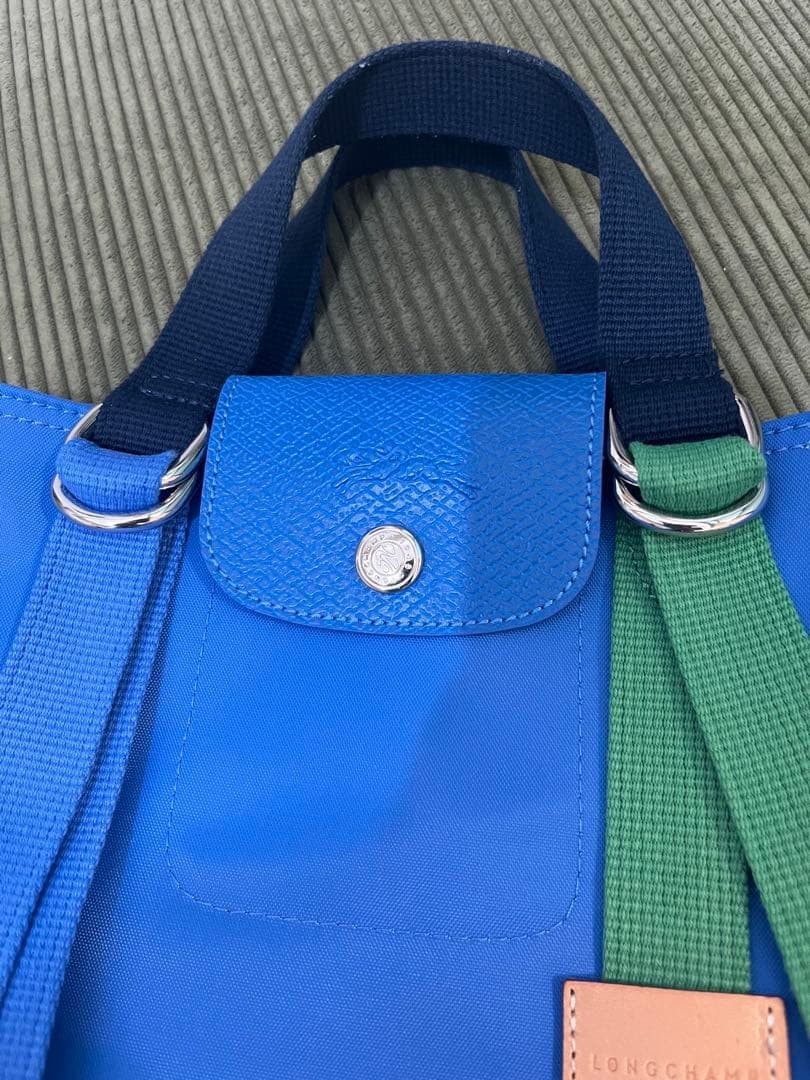 USED Longchamp Pliage Replay XS Blue Limited Edition Fast Winner