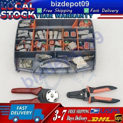 1750PC for DT Connector Plug Kit For Deutsch Crimp Tool Auto Marine