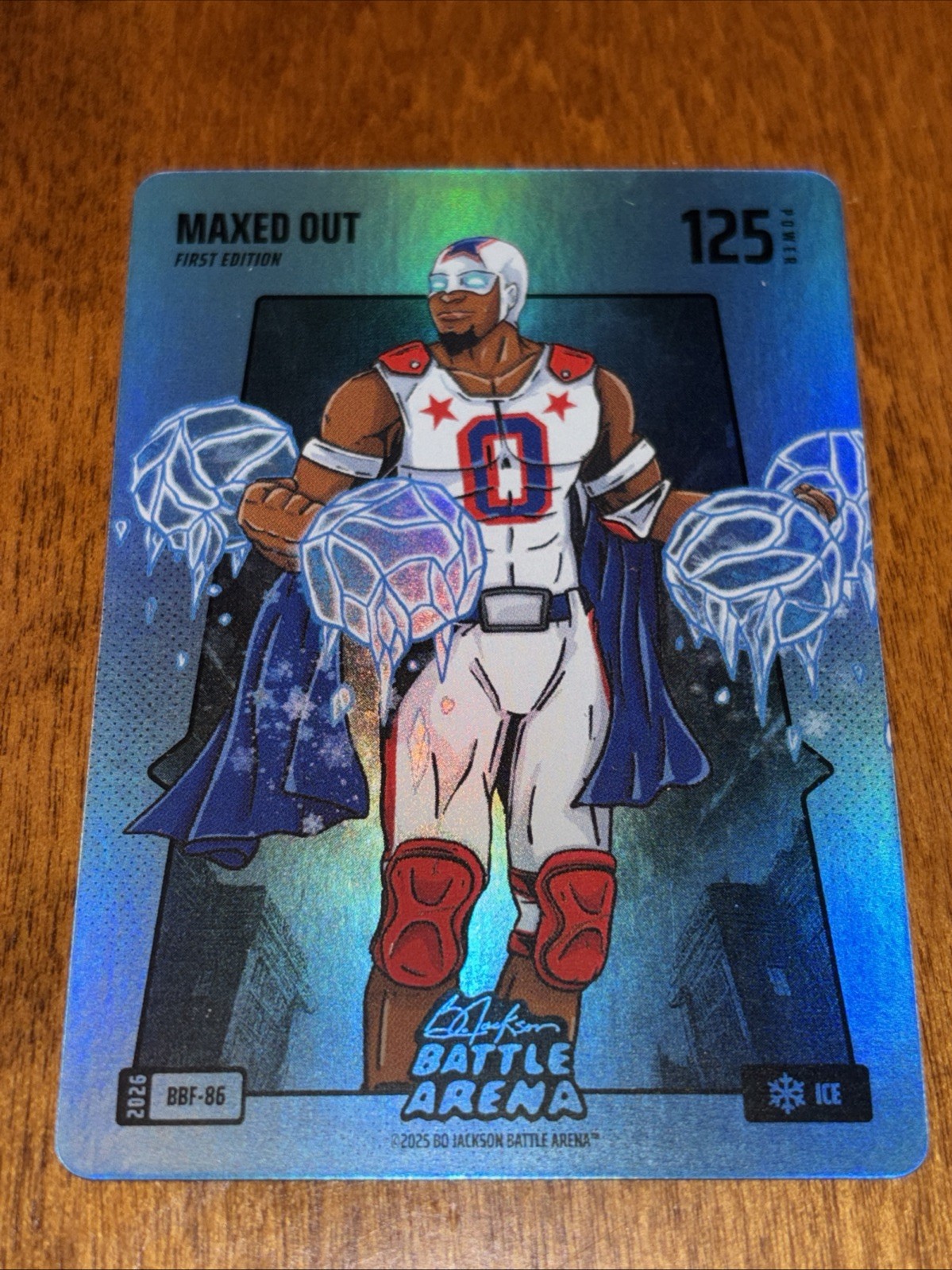 🧊2026 Bo Jackson BATTLE ARENA MAXED OUT Tyrese Maxey BBF-86