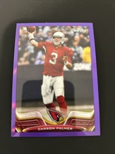 2013 Topps Chrome - Carson Palmer #44 Purple Refractor /499 Arizona Cardinals
