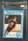 WAYNE GRETZKY BGS RCR 8.5 1979-80 TOPPS #18 ROOKIE STICKER 10 AUTO OILERS 8043
