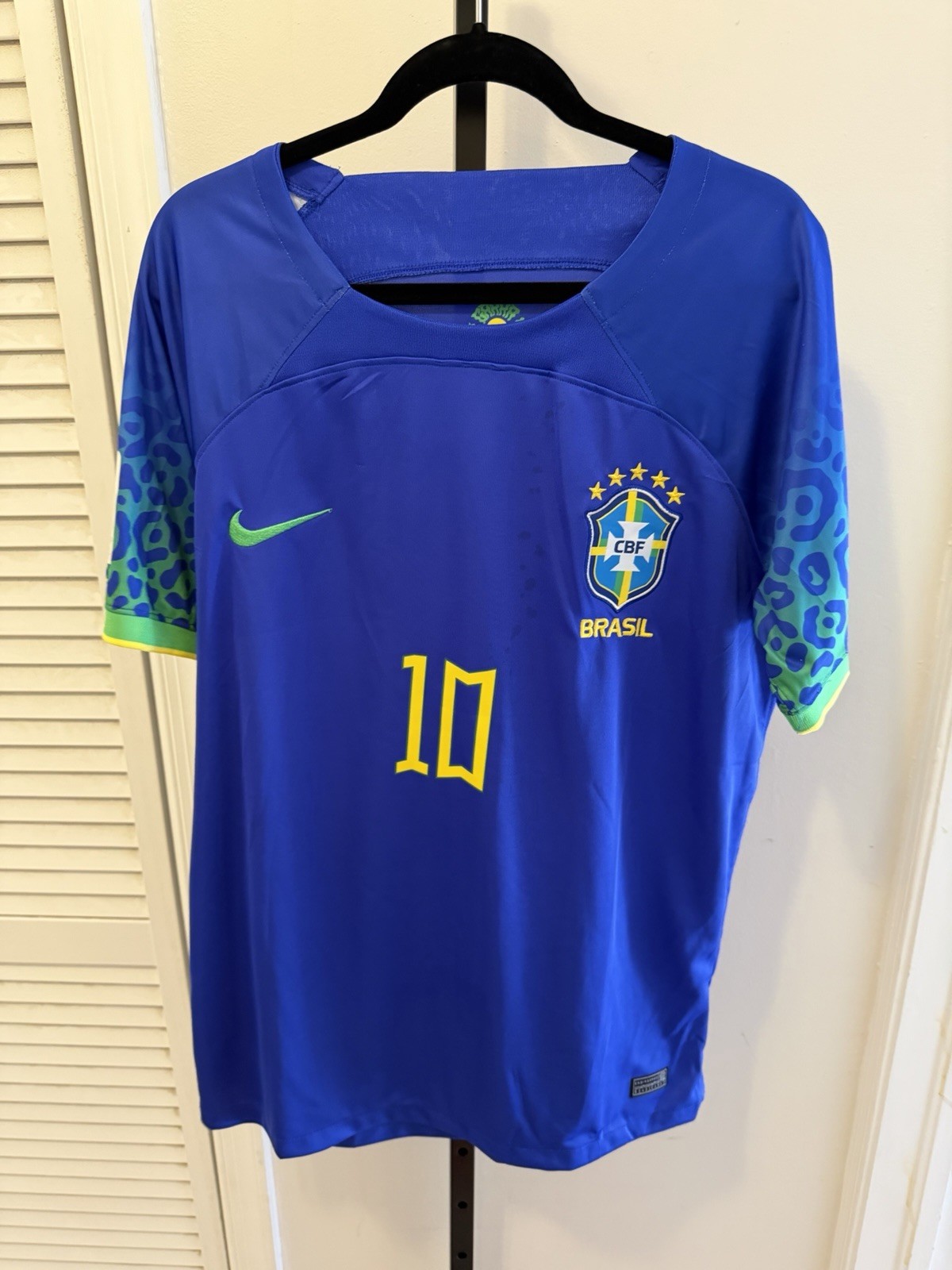 Neymar Brazil Football Jersey XL Size