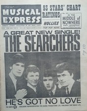 New Musical Express July 2nd 1965, The Hollies, The Byrds, Dusty, Lulu