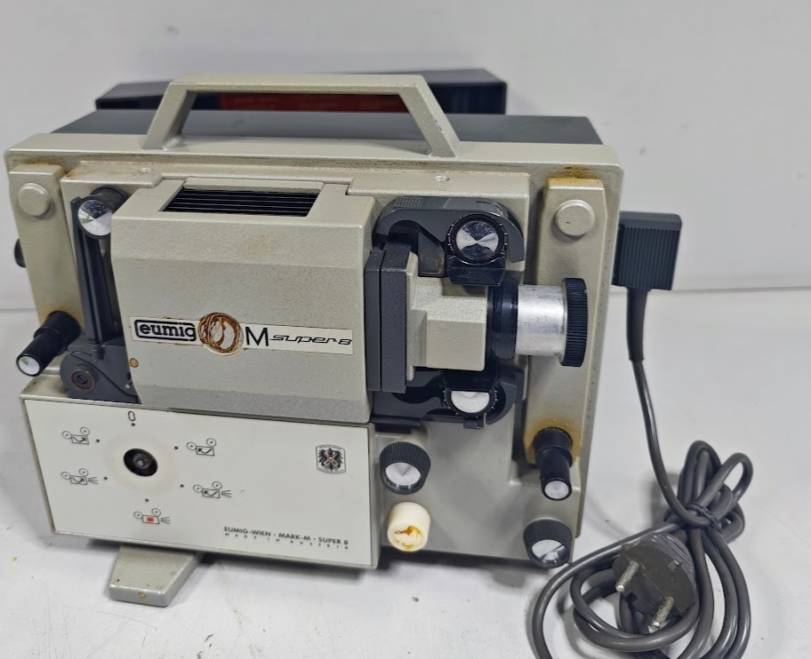 Eumig Mark-M Super 8 Projector - For Parts/Repair, Untested