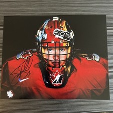 Sami Jo SMALL Signed 8x10 Photo TEAM CANADA HOCKEY OLYMPIC GOLD CHAMPION PROOF N