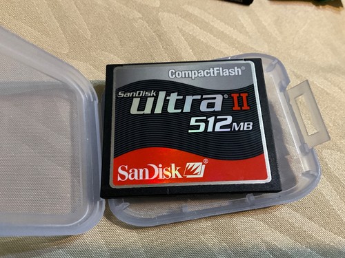 1pcs 512mb Sandisk Ultra II Compactflash  CF I  memory card NIkon,Canon,Kodak