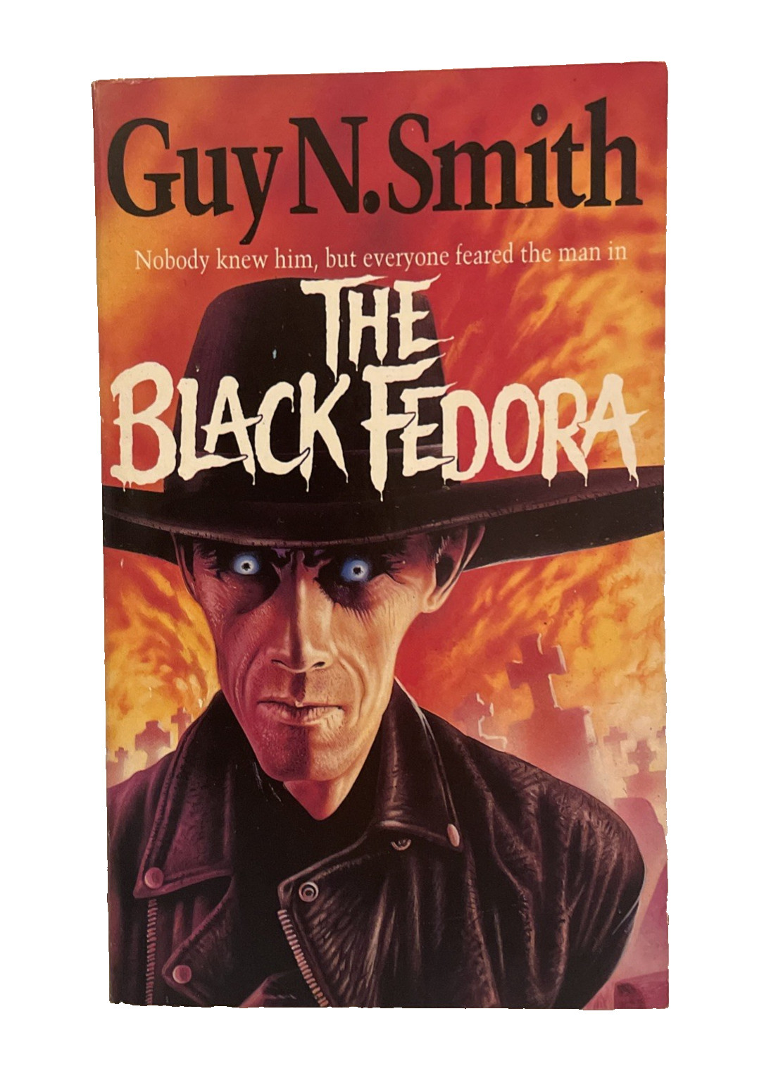 Guy N. Smith The Black Fedora 1991 1st Ed Vintage Paperback Horror Sphere Book