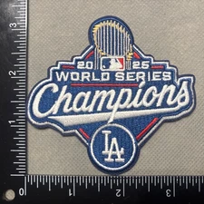 2025 World Series Champions LOS ANGELES DODGERS IRON ON PATCH