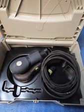 Festool ETS EC 125/3 EQ Orbital Sander W/ plug-it cord & Systainer FREE SHIPPING