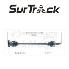 SurTrack TO-8036 CV Axle Shaft for Constant Velocity xx