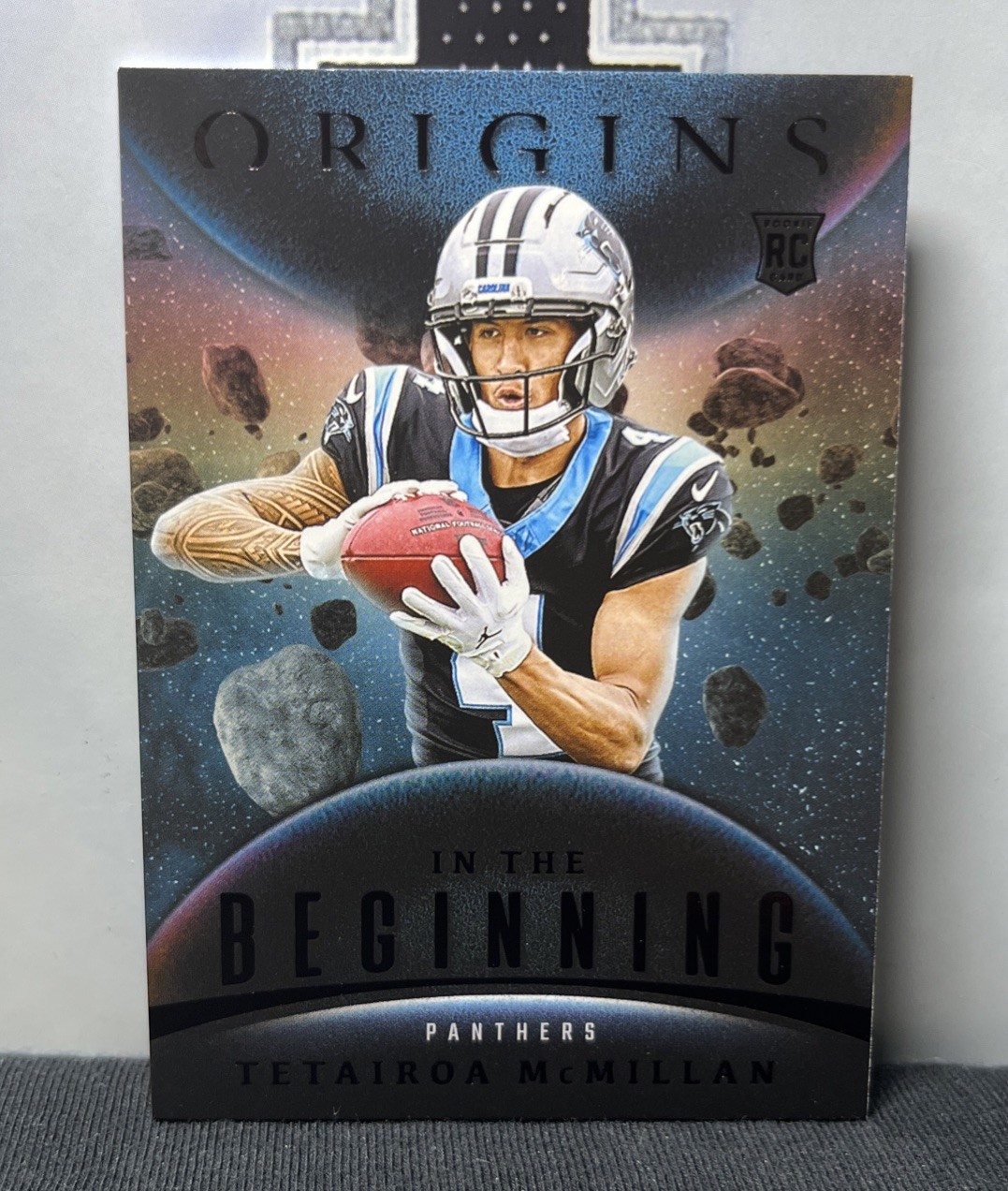 2025 Panini Origins Tetairoa McMillan Rookie In the Beginning SSP Case Hit