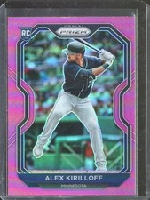 2021 Panini Prizm - Purple Alex Kirilloff Prizm Rookie RC #194 - Minnesota Twins
