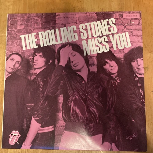 Rolling Stones Miss You German Import 12” Single EMI/Electrola Pressing