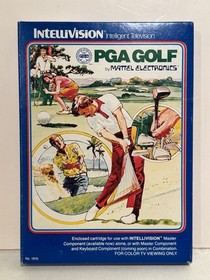 Intellivision Lot of 5 Vintage Mattel Games Golf, Racing, Bowling, Poker, Skiing