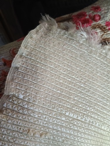 Vintage Floral Quilt Blanket Bedspread Chic Cottage Core Reversible 80 X 82 - Picture 8 of 8
