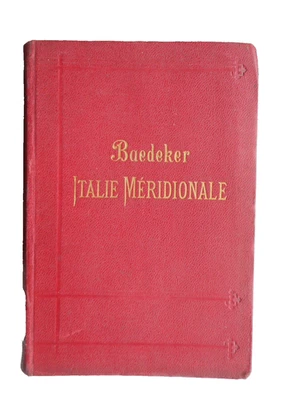 Italie méridionale Sardaigne Malte Tunis Manuel du voyageur par K. Baedeker 1907 - Bild 1 von 4