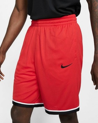 NEW Nike Loose Fit Mesh Basketball Shorts Size L Red Black White AQ5600 657 $35