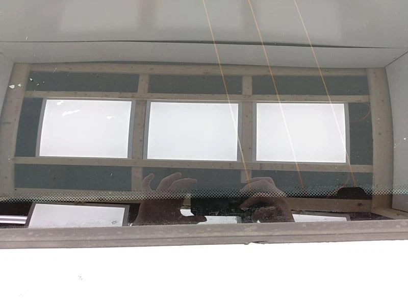 Cuarto de cristal trasero izquierdo del conductor Volvo V70 XC70 para 1998 1999 2000 98 99 Foto 3 de 4