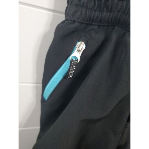 Gerry Girl's Youth Performance Overall Snow Pants Size XS 5/6 Black Fleece Lined - Picture 7 of 12