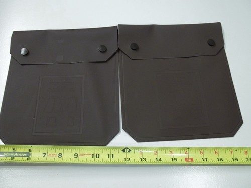 Lot of 2 Authentic Louis Vuitton Garment Dust Bag Staples pack Cover snap