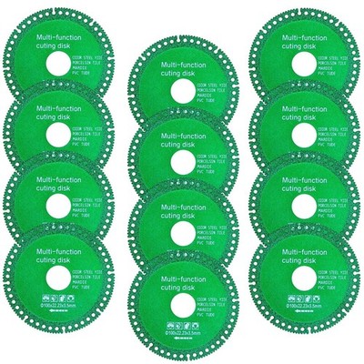 12 Pack Indestructible Disc for Grinder, 4 Inch Diamond Blade for Angle Grind...
