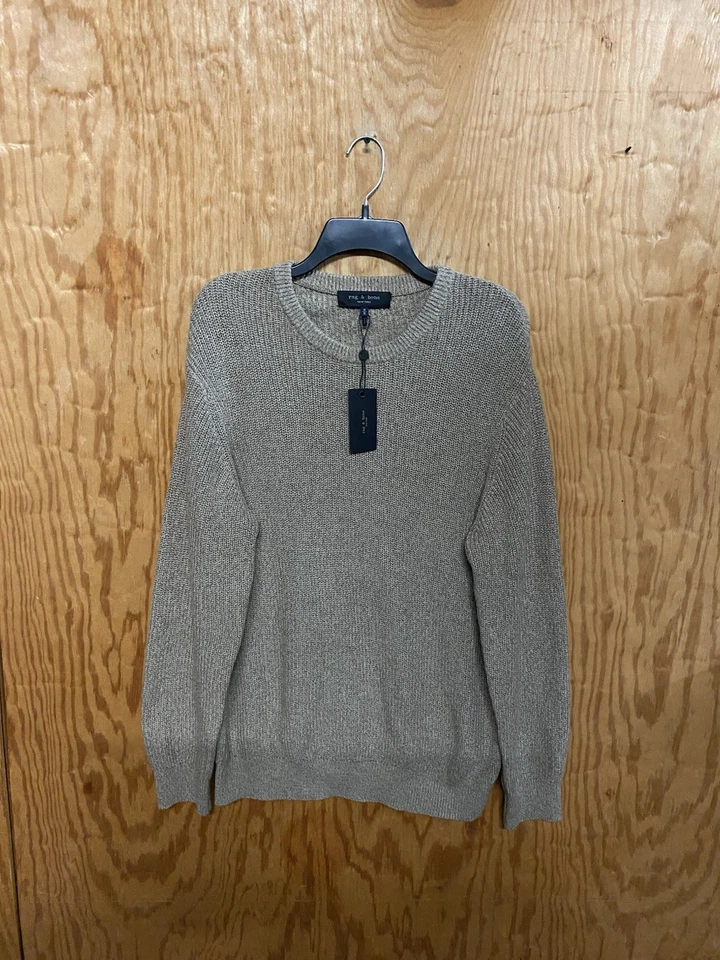 Rag & Bone Men’s Medium Curtis Marl Crewneck Sweater.$298 - Image 3 of 4