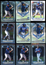 2026 Bowman Baseball 66 Card Lot – Los Angeles Dodgers Prospects,Rookies +Vets
