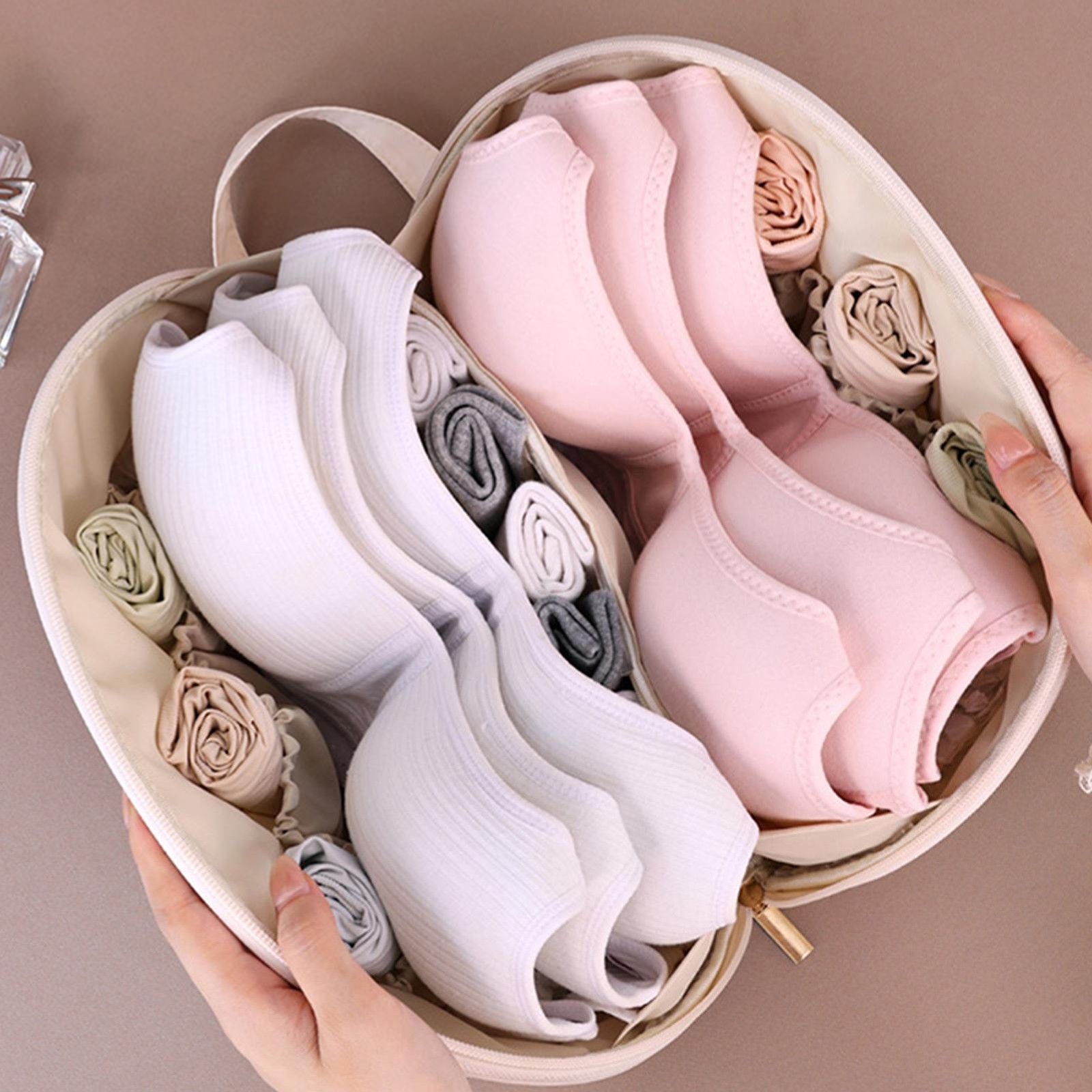 Bra Organizer Bag Portable Packing Organizer Multifunctional Travel Bag reliable