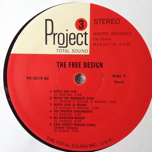 The Free Design - Kites Are Fun (LP, Album, RE) (Mint (M)) - 3796818482 - Picture 4 of 5