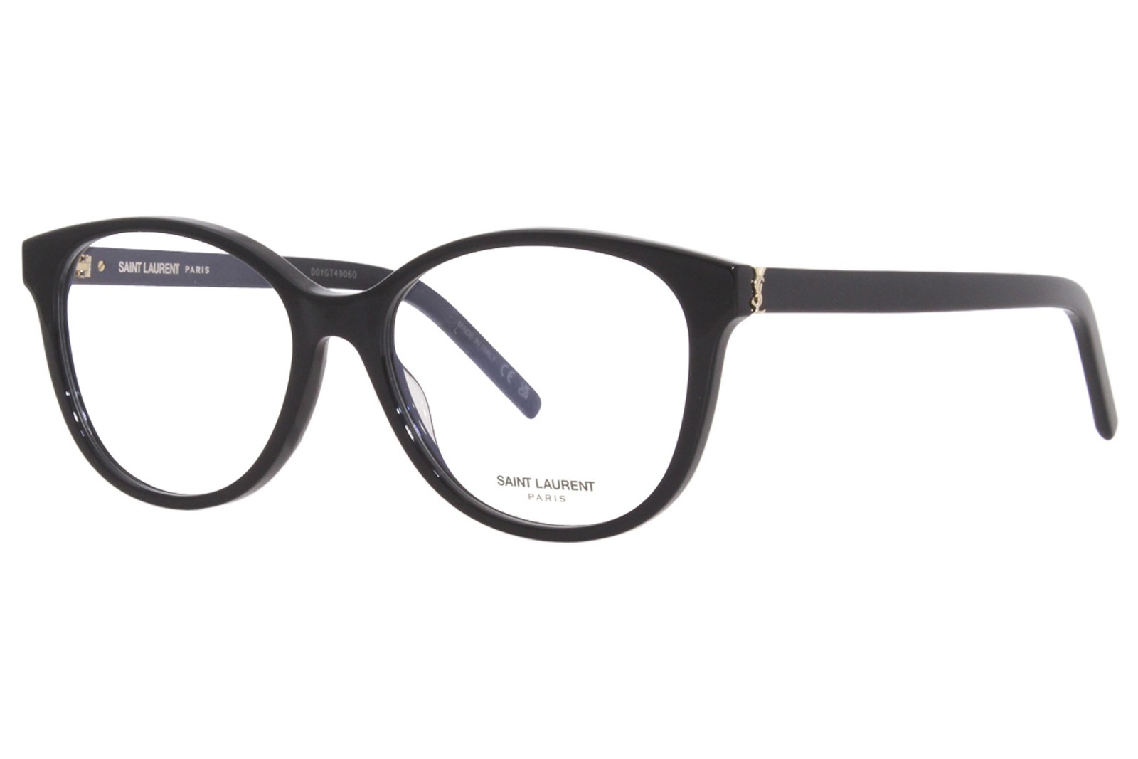 Saint Laurent SL M112 001 montatura per occhiali da vista donna nero full rim occhio di gatto 54 mm