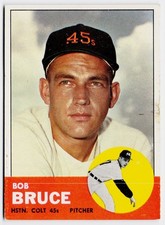 Bob Bruce Houston Colts 1963 Topps #24