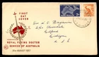 Mayfairstamps Australia FDC 1957 royal flying doctor service commemoration First