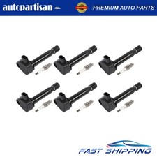 6 Ignition Coils & Spark Plugs For 2003-2008 Honda Pilot 1999-07 Odyssey 3.5L V6