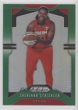 2020 Panini Prizm WNBA Green Prizm Shekinna Stricklen #23 mp7