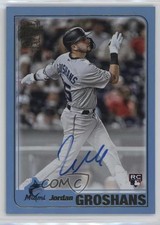 2023 Topps Archives 2001 Fan Favorite Blue Foil 19/25 Jordan Groshans Auto 2g8