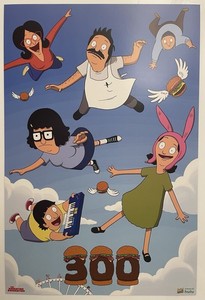 BOB’s BURGERS 300 episode SDCC Comic-Con 12x18 Hulu 2025 POSTER