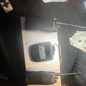 Kenwood Two-Way Handheld Radio Black with Kenwood KSC-35S Charger KSC-35S