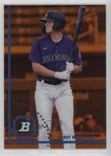 2022 Bowman Heritage Chrome Prospects Orange Refractor 4/25 Robby Martin Jr 0br5