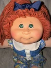 Cabbage Patch Kids 2009 Play Along Red Hair Green Eyes Doll