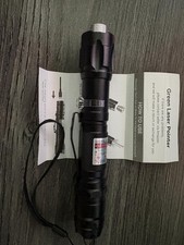 Rechargeable Green Laser Pointer High Power Long Distance Beam for Presentation