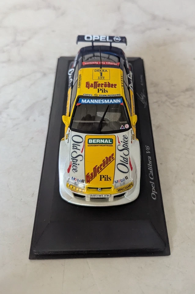 Minichamps Opel Calibra V6 4x4 DTM 1995 K.LUDWIG Team Rosberg 430 954201 Boxed - Image 3 of 4