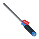 SW Steel 94830L Brake Caliper File 260mm 4 Sided Brake Cleaner Narrow Chrome