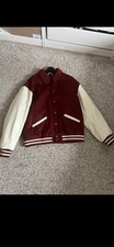Levi's Kunstleder Bomber/College Jacke Gr. L