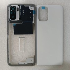 For Xiaomi Redmi Note 10S Full Housing Case Middle Frame  Battery Back Cover