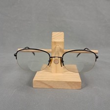 Luxottica Memorize 6621 3004 Eyeglasses Frame 51 20 145mm Half Rim Brown Metal